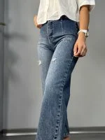 شلوار شلوار واید لگ 22664 جدید