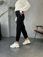 شلوار شلوار واید مشکی 12494/8 جدید