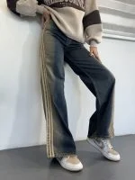 خرید آنلاین شلوار شلوار بگ  30833 زنانه