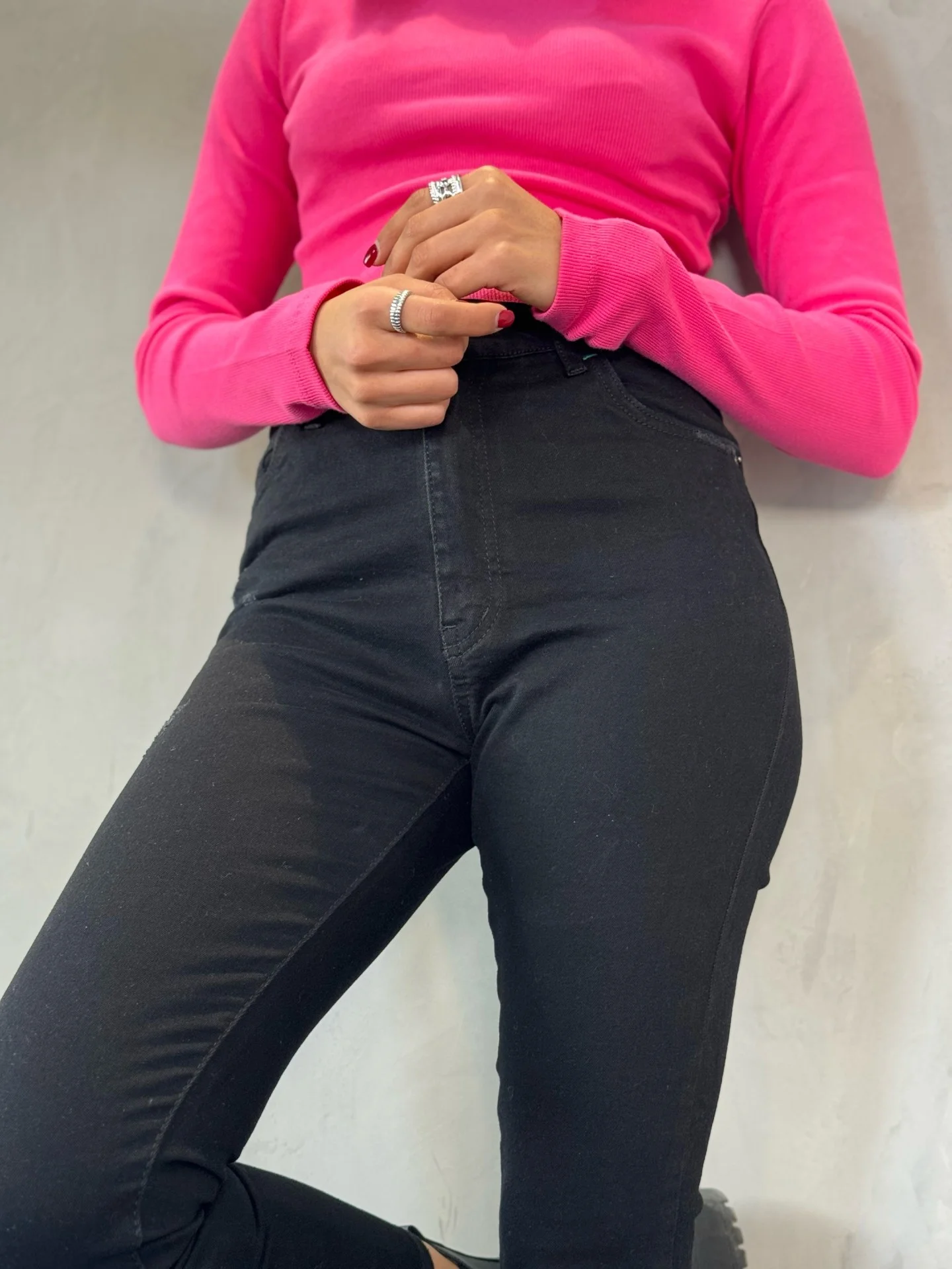 خرید اینترنتی شلوار شلوار اسکینی 22821 زنانه