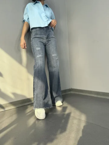شلوار شلوار بگ دمپا 23477 زنانه