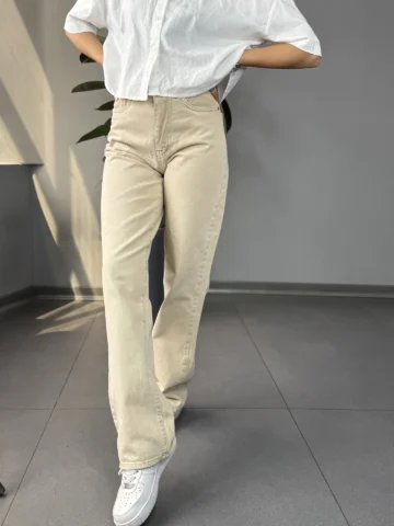 خرید اینترنتی شلوار شلوار نیم بگ 12606/4 زنانه