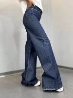 تنخور شلوار بگ  دمپا 12679/3 زنانه