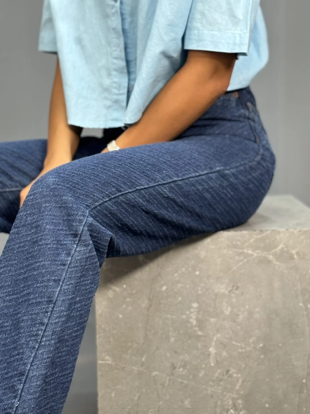 شلوار نیم بگ 12687/4 ترند امسال