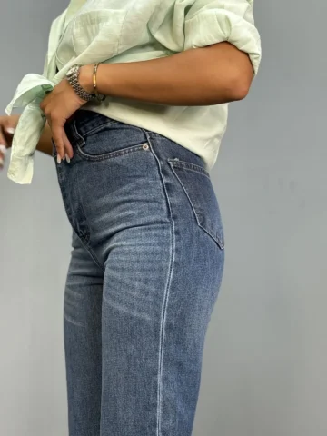 خرید اینترنتی شلوار واید لگ 33359 زنانه