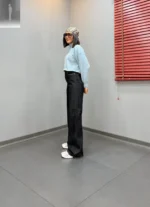 خرید اینترنتی شلوار نیم بگ 12718/1 زنانه