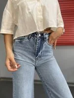 مدل شلوار بگ دمپا 12679/1 زنانه