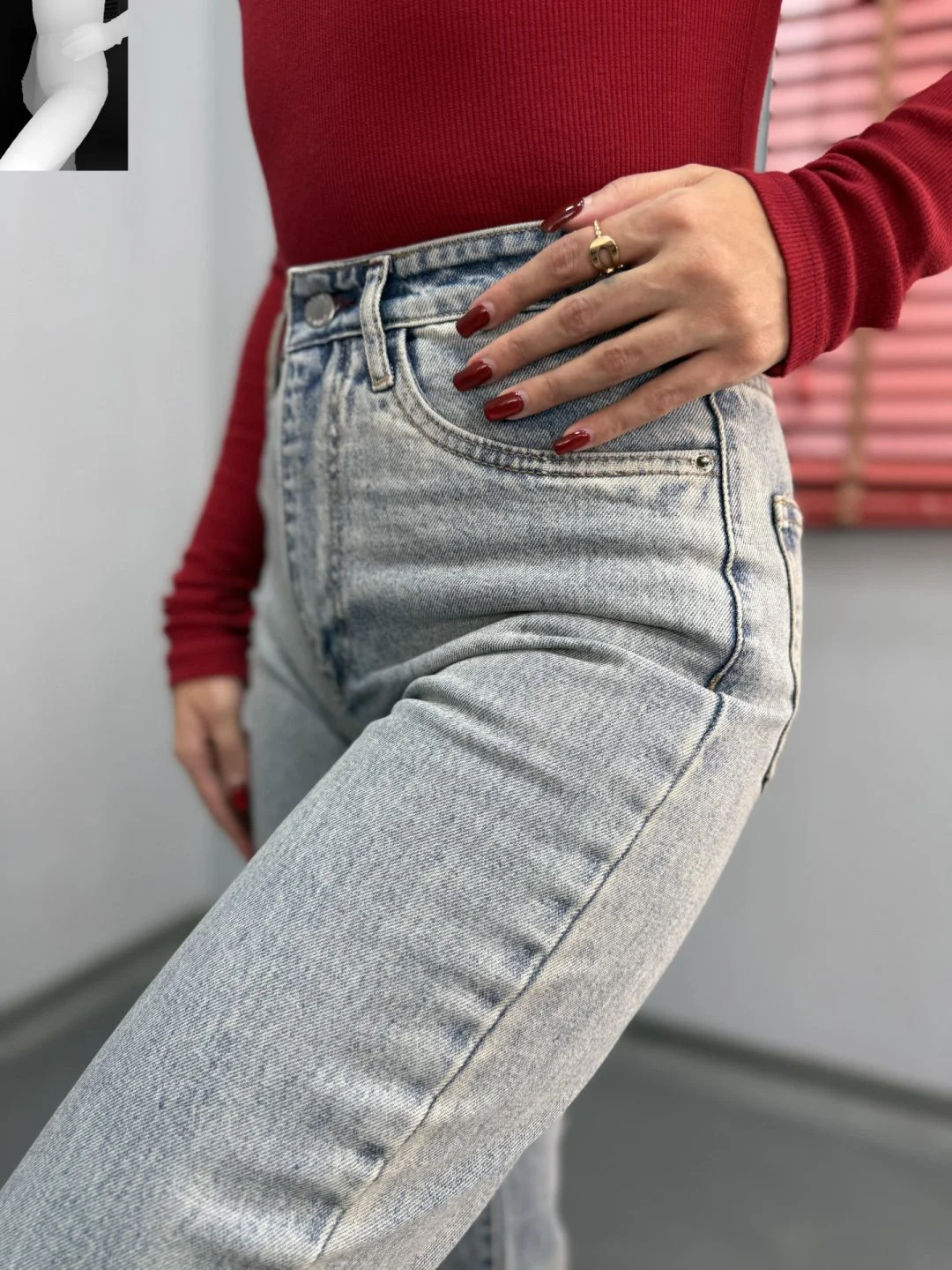 سفارش شلوار نیم بگ 12663/6 زنانه