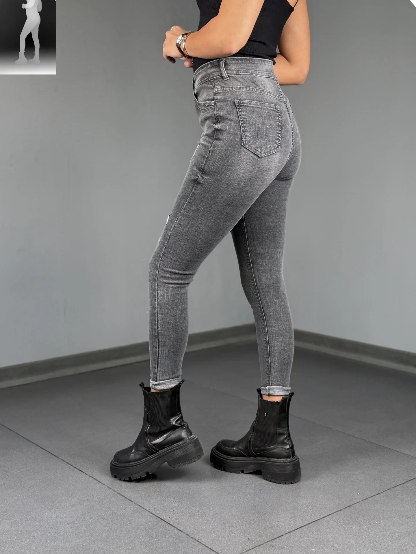 شلوار اسکینی 60037 ترند امسال