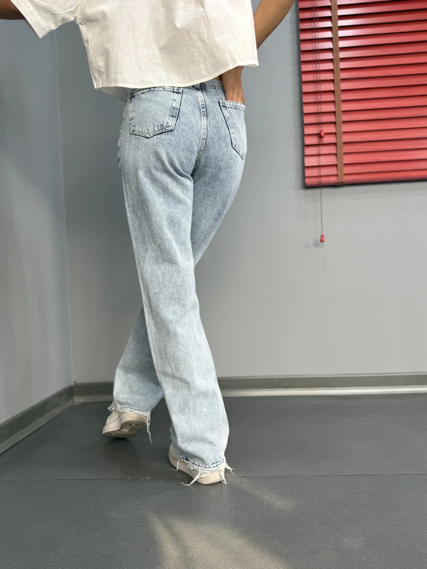 سفارش شلوار نیم بگ 95555 زنانه