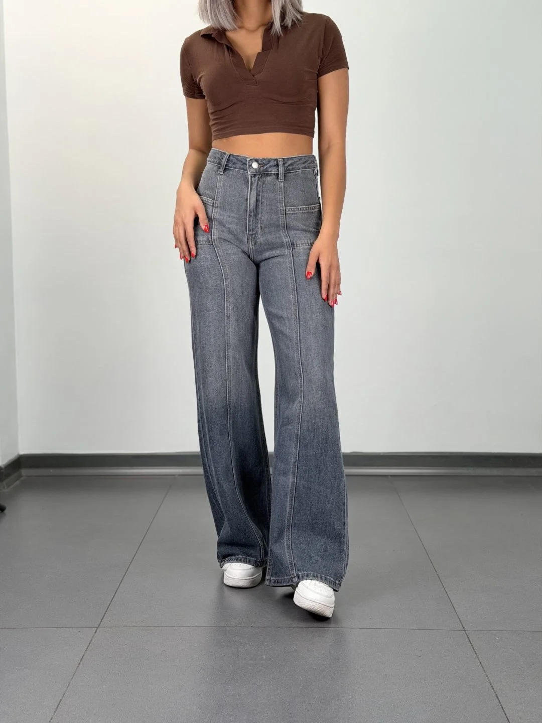 شلوار بگ 91399 دخترانه