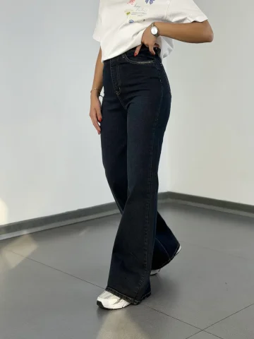 تصویر شلوار فلر بگ 12761/5 زنانه