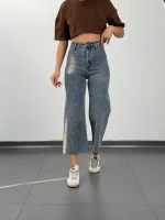 شلوار واید لگ 12688/3 ترند امسال