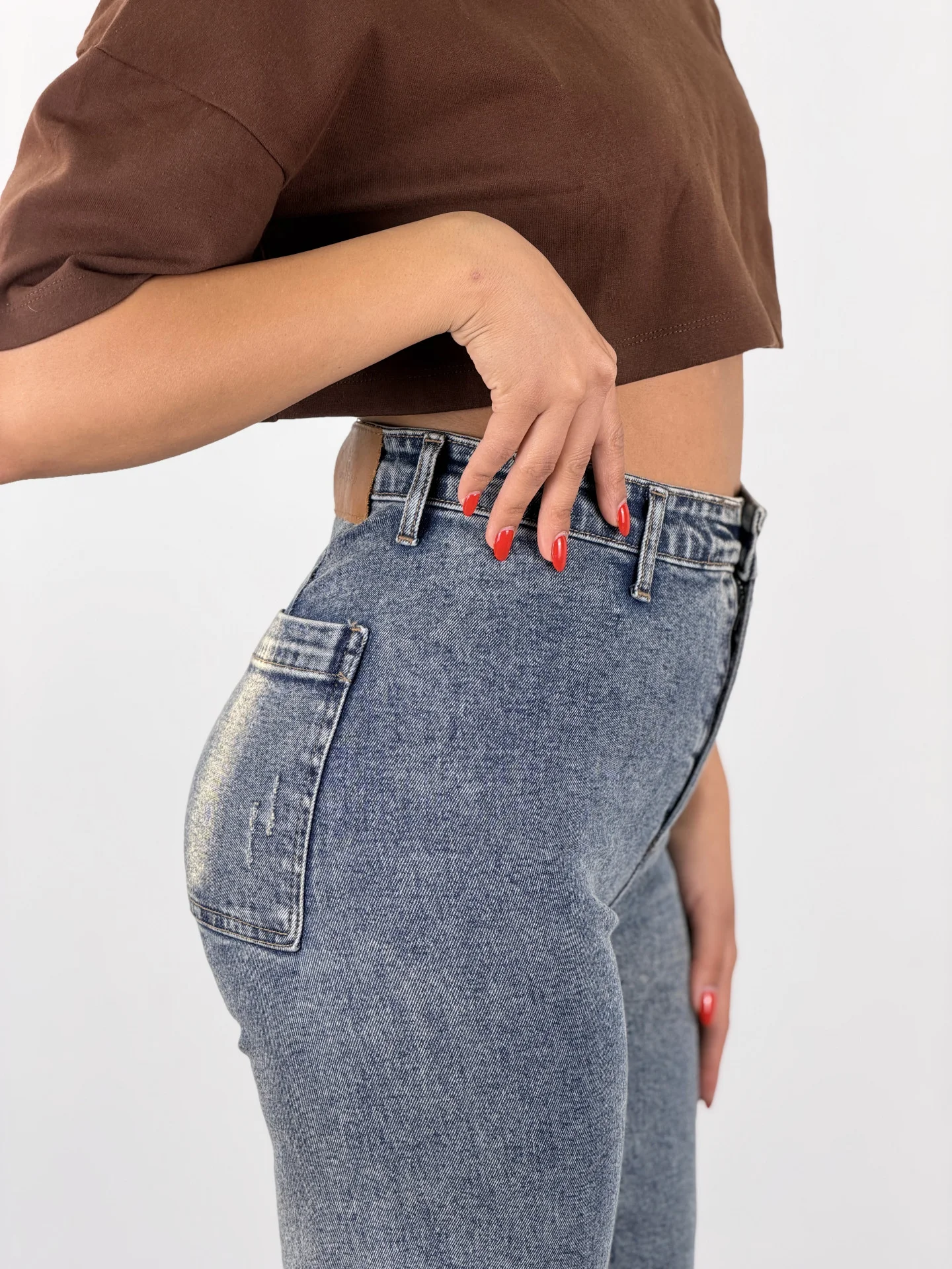 شلوار واید لگ 12688/3 ترند امسال