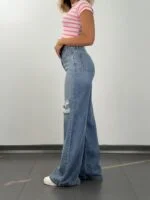 عکس شلوار فلر بگ 4301 زنانه