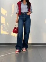 تصویر شلوار بگ 12748/6 زنانه