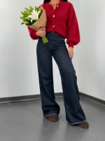 عکس شلوار فلر بگ 12814/1 زنانه